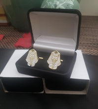 Load image into Gallery viewer, Sphinx &quot;ICE White&quot; Cuff Links